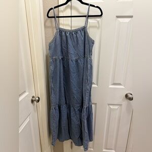Eesome Blue Denim Dress